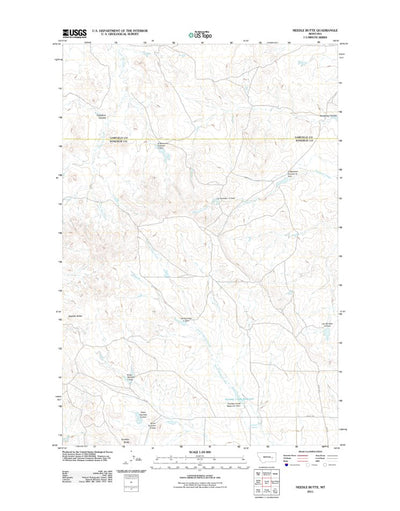 Needle Butte, MT (2011, 24000-Scale) Preview 1