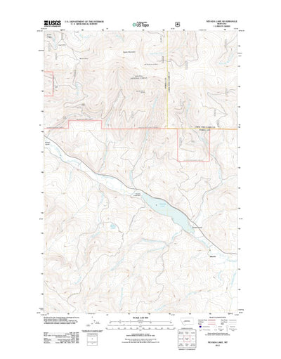 Nevada Lake, MT (2011, 24000-Scale) Preview 1