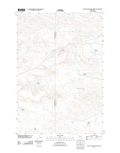 North Telegraph Creek, MT (2011, 24000-Scale) Preview 1