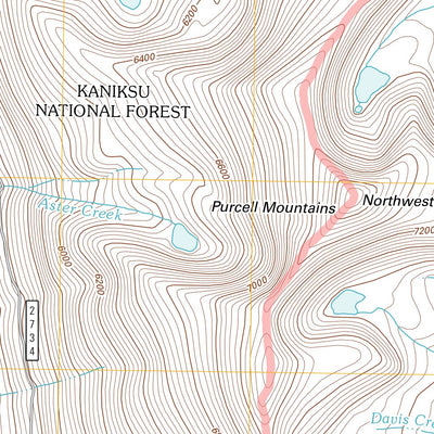 Northwest Peak, MT (2011, 24000-Scale) Preview 3