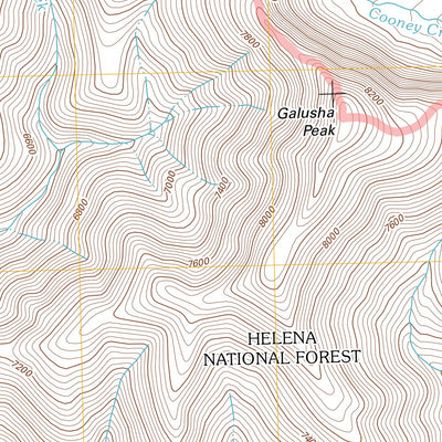Olson Peak, MT (2011, 24000-Scale) Preview 3
