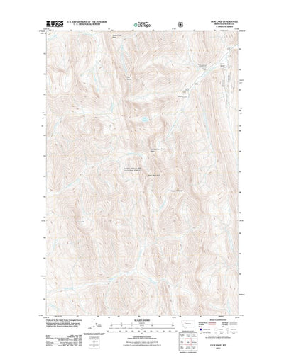 Our Lake, MT (2011, 24000-Scale) Preview 1