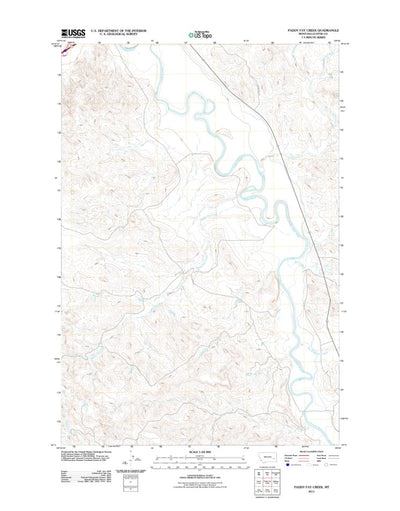 Paddy Fay Creek, MT (2011, 24000-Scale) Preview 1