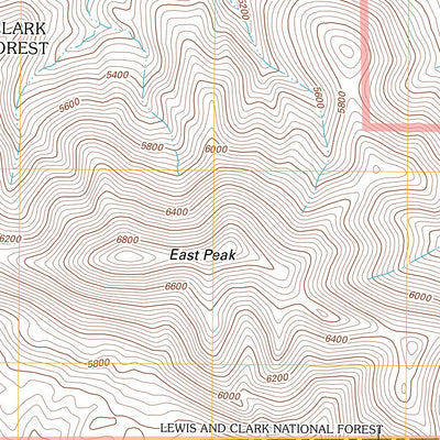 Palisade Butte, MT (2011, 24000-Scale) Preview 3