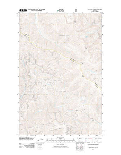 Penrose Peak, MT (2011, 24000-Scale) Preview 1