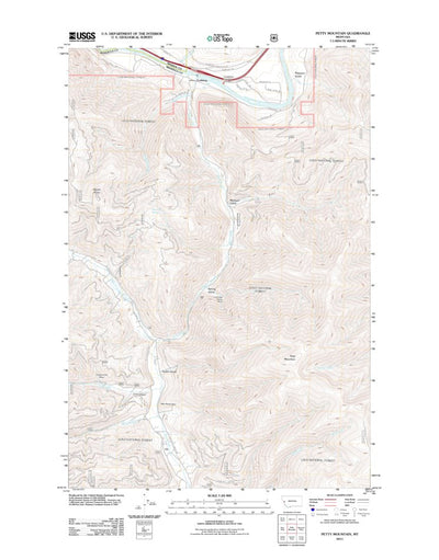 Petty Mountain, MT (2011, 24000-Scale) Preview 1