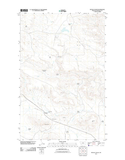 Pigtail Coulee, MT (2011, 24000-Scale) Preview 1