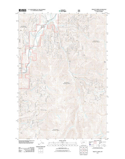 Piquett Creek, MT (2011, 24000-Scale) Preview 1