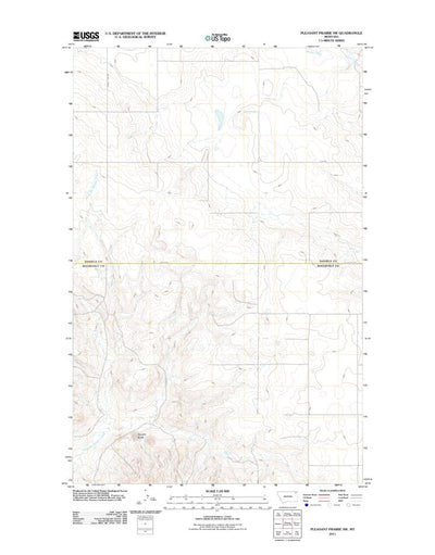 Pleasant Prairie SW, MT (2011, 24000-Scale) Preview 1