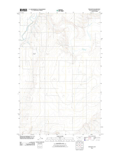 Poplar NE, MT (2011, 24000-Scale) Preview 1