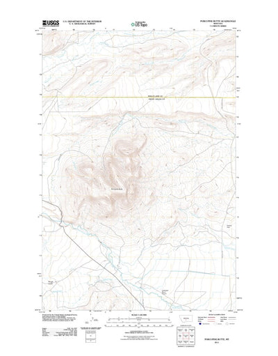 Porcupine Butte, MT (2011, 24000-Scale) Preview 1