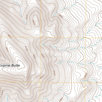 Porcupine Butte, MT (2011, 24000-Scale) Preview 2