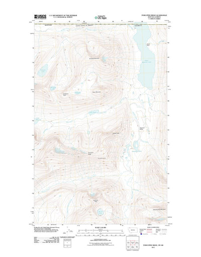 Porcupine Ridge, MT (2011, 24000-Scale) Preview 1