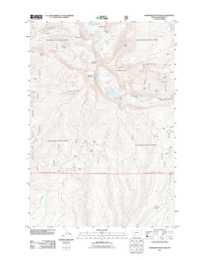 Ramshorn Mountain, MT (2011, 24000-Scale) Preview 1