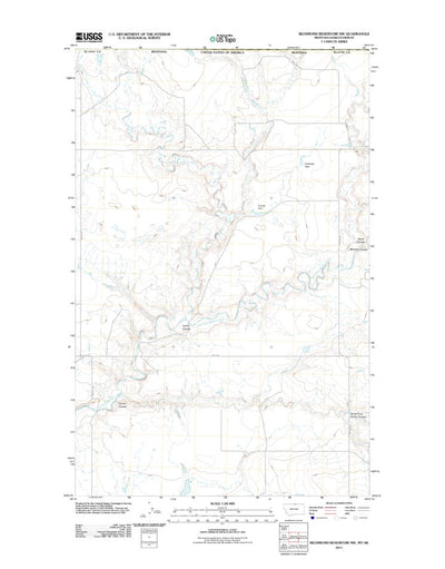 Richmond Reservoir NW, MT (2011, 24000-Scale) Preview 1