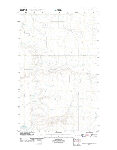 Richmond Reservoir SW, MT (2011, 24000-Scale) Preview 1