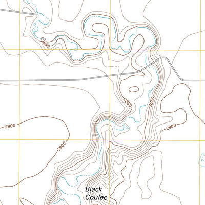 Rocky Coulee SE, MT (2011, 24000-Scale) Preview 3