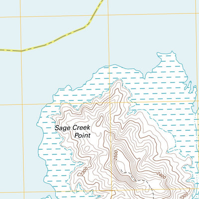 Sage Creek Point, MT (2011, 24000-Scale) Preview 2