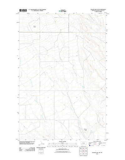 Sahara Hill SW, MT (2011, 24000-Scale) Preview 1
