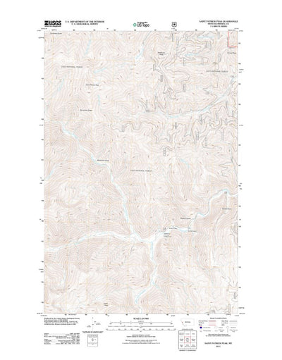 Saint Patrick Peak, MT (2011, 24000-Scale) Preview 1