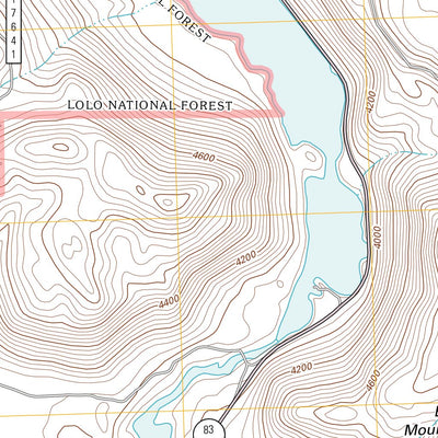 Salmon Lake, MT (2011, 24000-Scale) Preview 3