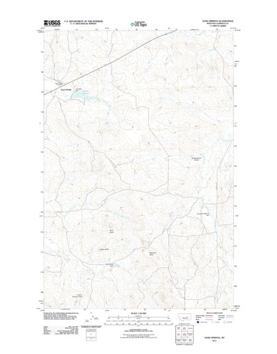 Sand Springs, MT (2011, 24000-Scale) Preview 1