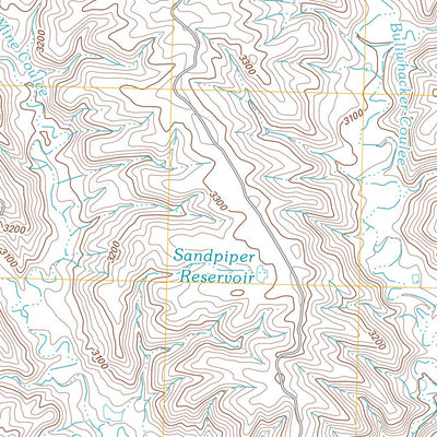 Sandpiper Reservoir, MT (2011, 24000-Scale) Preview 2