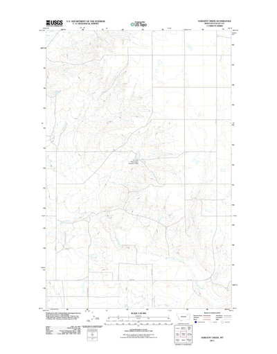 Sargent Creek, MT (2011, 24000-Scale) Preview 1
