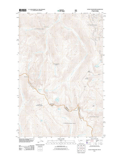 Schley Mountain, MT-ID (2011, 24000-Scale) Preview 1