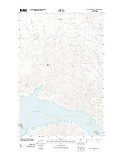 Schuyler Butte, MT (2011, 24000-Scale) Preview 1