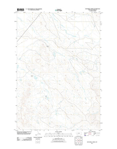 Sevenmile Creek, MT (2011, 24000-Scale) Preview 1