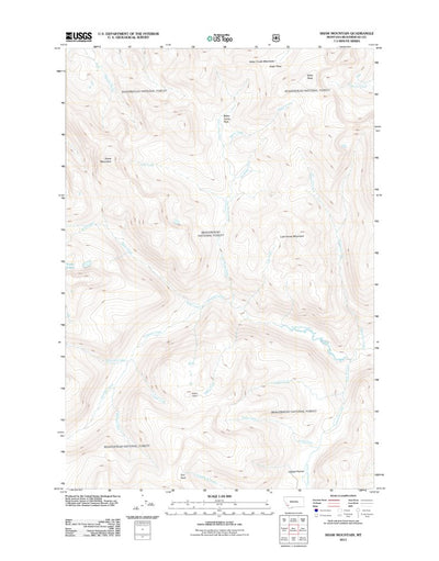 Shaw Mountain, MT (2011, 24000-Scale) Preview 1
