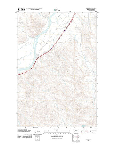 Shirley, MT (2011, 24000-Scale) Preview 1