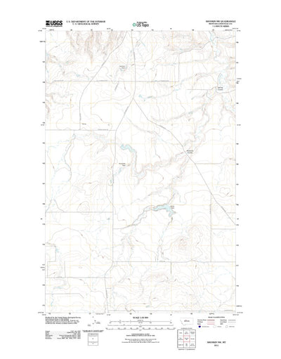 Shonkin NW, MT (2011, 24000-Scale) Preview 1