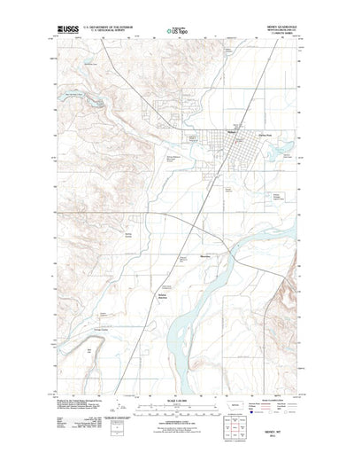 Sidney, MT (2011, 24000-Scale) Preview 1