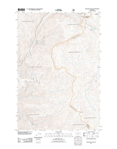 Skalkaho Pass, MT (2011, 24000-Scale) Preview 1