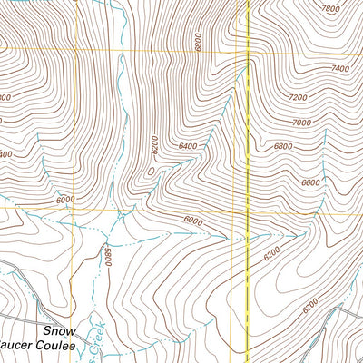 Snow Saucer Coulee, MT (2011, 24000-Scale) Preview 3