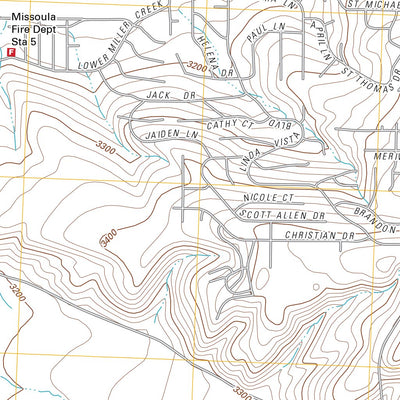 Southwest Missoula, MT (2011, 24000-Scale) Preview 2