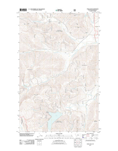 Spar Lake, MT (2011, 24000-Scale) Preview 1