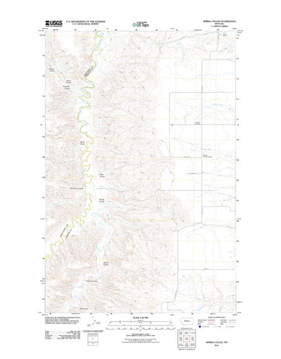 Spring Coulee, MT (2011, 24000-Scale) Preview 1