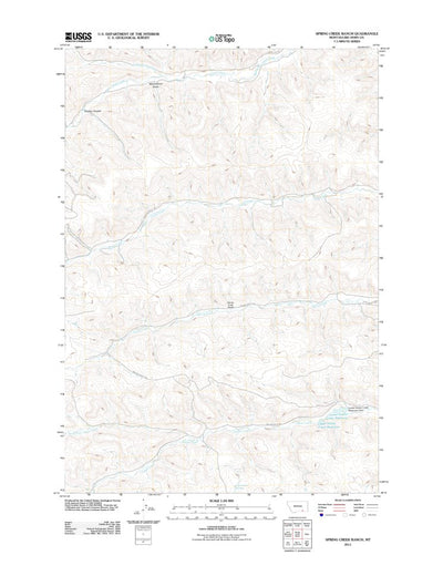 Spring Creek Ranch, MT (2011, 24000-Scale) Preview 1