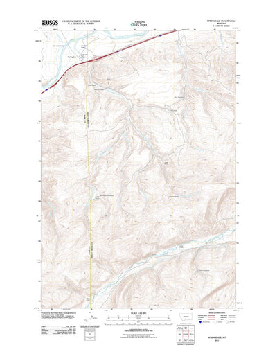 Springdale, MT (2011, 24000-Scale) Preview 1