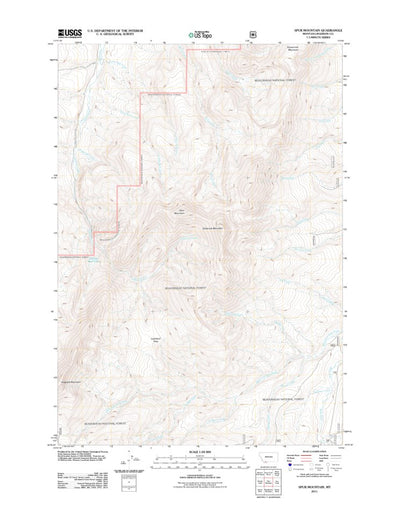 Spur Mountain, MT (2011, 24000-Scale) Preview 1