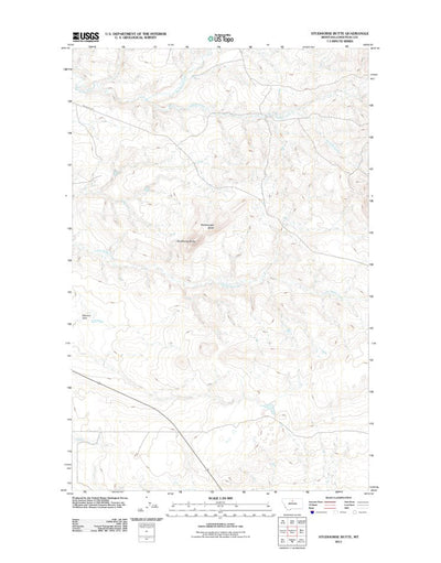 Studhorse Butte, MT (2011, 24000-Scale) Preview 1