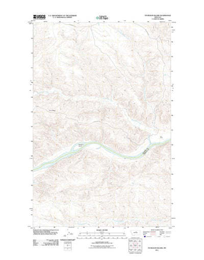 Sturgeon Island, MT (2011, 24000-Scale) Preview 1