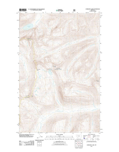 Sunburst Lake, MT (2011, 24000-Scale) Preview 1