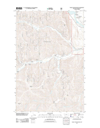 Table Top Mountain, MT (2011, 24000-Scale) Preview 1