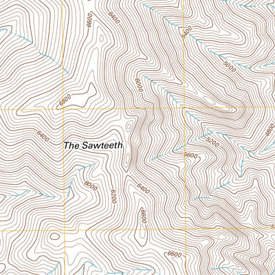 The Sawteeth, MT (2011, 24000-Scale) Preview 3