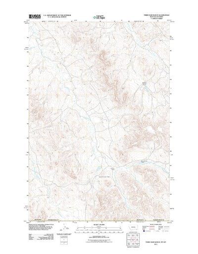 Three Bar Ranch, MT-WY (2011, 24000-Scale) Preview 1