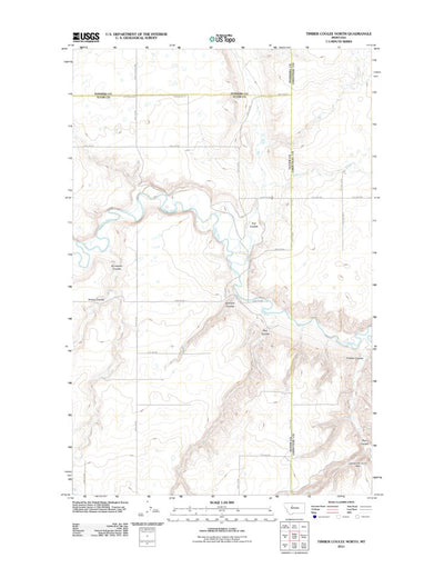 Timber Coulee North, MT (2011, 24000-Scale) Preview 1